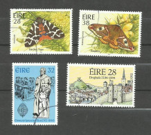 Irlande N°864, 866, 874, 875 Cote 4.50€ - Used Stamps