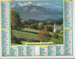 Calendrier-Almanach Des P.T.T 1992-Fac Similé Intérieur Calendriers 1929-1945 - Département AIN-01-Référence 423 - Grand Format : 1991-00