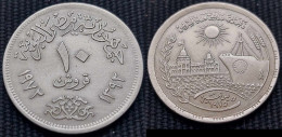 Egypt -10 Qirsh Reopening Of Suez Canal; Mule-1972 - VVV RARE - KM 431 (Egitto)(Ägypten)(Egipto)(Egypten)Africa - Egypte