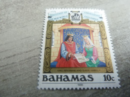 Bahamas - King Ferdinand And Queen Isabella - Val 10 C. - Multicolore - Neuf Sans Trace De Charnière - Année 1988 - - Bahamas (1973-...)