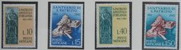 MORT DE SAINT PATRICK 1961 Mi 378-381 Yv 331-334 POSTFRIS / MNH / ** VATICANO VATICAN VATICAAN - Neufs