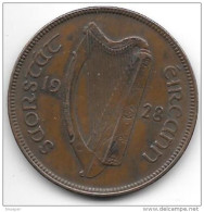 Ireland  1 Penny  1928  Km 3  Xf - Ireland