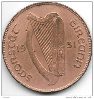 *ireland  1 Penny  1931  Km 3  Vf+ - Ireland