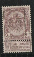 Luik  1903  Nr.  543B - Roulettes 1900-09