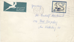 SOUTH AFRICA 1973  AIRMAIL LETTER SENT TO GERMANY - Cartas & Documentos