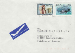 SOUTH AFRICA 1989  AIRMAIL LETTER SENT TO JARPLUND - Cartas & Documentos