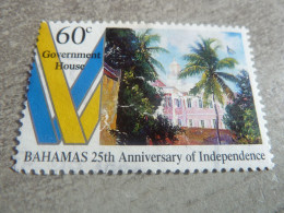 Bahamas - Government House - 25th Anniversary Of Independence - Val 60 C. - Polychrome - Oblitéré - Année 1998 - - Bahamas (1973-...)