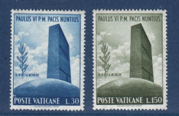 Vatican, Yv 435, 435, Mi 484, 485, - Unused Stamps