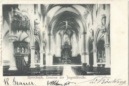 Rorschach Inneres Der Jugendkirche 1899 Selten - Rorschach