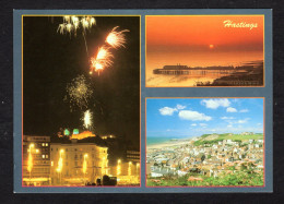 Angleterre - HASTINGS Tourism And Leisure Department - Vues Diverses : Vue Aérienne, Feu D'artifice, Coucher De Soleil - Hastings