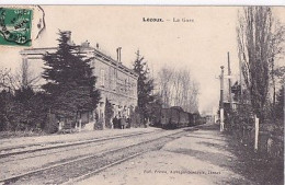 LEZOUX                 LA GARE             TRAIN - Lezoux