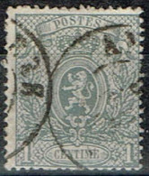 Belgique - 18665 - Y&T N° 23 Dentelé 15, Oblitéré - 1866-1867 Blasón