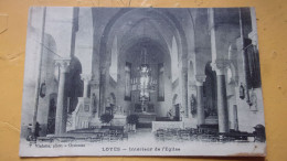 01 LOYES INTERIEUR DE L EGLISE VIALATTE - Non Classificati