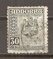 Andorra Española - Edifil 50 - Yvert 45 (usado) (o) - Usados