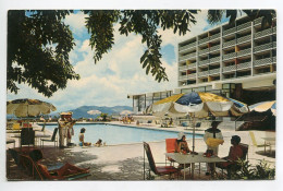 EL SALVADOR SAN SALVADOR Terrasse Hotel Inter Continental Touristes Bords Piscine Et Musiciens écrite Vers 1960 D11 2022 - El Salvador