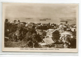 SIERRA LEONE  FREETOWN View From Tower Hill Quartier Ville  - Photog Lisk Carew Brothers D12 2022 - Sierra Leone