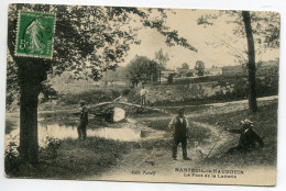 60 NANTEUIL Le HAUDOUIN Pecheurs à La Ligne Le Pont De La Laiterie  D12 2022 - Nanteuil-le-Haudouin