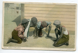 ETATS UNIS  " Seben Come Leben " Jeu De Billes Enfants Noirs écrite En 1921   D13 2022 - Negro Americana