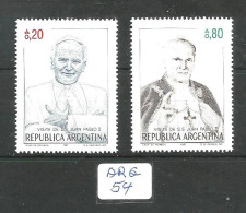 ARG YT 1562/1563 En XX - Unused Stamps