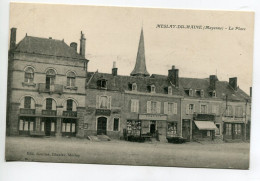 53 MESLAY Du MAINE Place Du Village Commerces Café De La Paix , Café Du Marché ,  Commerce Chauvin  1921 écrit D14 2022  - Meslay Du Maine