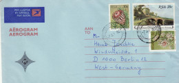 SOUTH AFRICA 1980  AIRMAIL LETTER SENT TO BERLIN - Cartas & Documentos