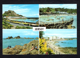 Jersey - Vues Diverses : Mont Orgueil Castle, St Brelade's Bay, La Corbière Lighthouse, Havre De Pas - La Corbiere