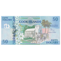 Billet, Îles Cook, 50 Dollars, 1992, Undated, KM:10a, NEUF - Islas Cook