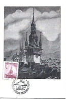 Czechoslovakia & Maximum Card, Brno, Hotel De Ville1946 (68866) - Hôtellerie - Horeca