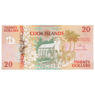 Billet, Îles Cook, 20 Dollars, Undated (1992), KM:9a, NEUF - Isole Cook