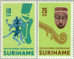 Suriname 1967 20 Jaar Stichting Cultureel Centrum - NVPH 479 MNH** Postfris - Suriname ... - 1975