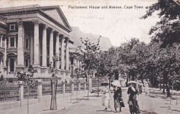 482313Cape Town, Parliament House And Avenue. 1919. (see Corners) - Afrique Du Sud