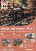 Catalogue Müller Magazin 2023 Modell-Eisenbahn Märklin, LGB, Faller, Noch - German