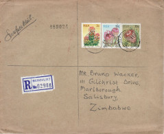 SOUTH AFRICA 1980  R -  LETTER SENT FROM BERGVLIET TO SALISBURY - Brieven En Documenten