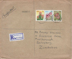 SOUTH AFRICA 1980  R -  LETTER SENT FROM BERGVLIET TO SALISBURY - Cartas & Documentos
