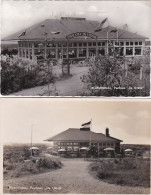 483127Bloemendaal. Paviljoen De Uitkijk. 2 Kaarten. (zie Hoeken En Randen) - Bloemendaal