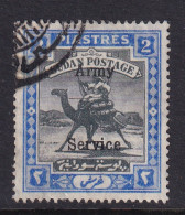 Sdn: 1906/11   Army Service - Arab Postman 'Army Service' OVPT  SG A11   2P   Used - Soudan (...-1951)