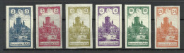 FAUX Poland Polska 1918 Local Post ZARKI Michel 1 - 3 & 7 - 9 FAKE Fälschungen * - Usados