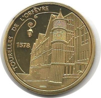 Troyes - 10 : Tourelle De L'Orfèvre (Souvenir Et Patrimoine, 31mm) - Autres & Non Classés