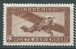 Indochine  - Poste Aérienne  - Yvert  N°  7 (*) , 1 Valeur Neuve Sans Gomme   -  Bip 2022 - Aéreo