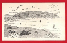 LLANDUDNO     FROM LITTLE ORME  ART VIEW - Caernarvonshire