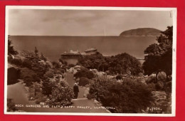 LLANDUDNO    ROCK GARDENS AND PIER    HAPPY VALLEY RP - Caernarvonshire