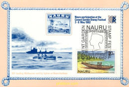 719745 MNH NAURU 1982 75 ANIVERSARIO DE LA CREACION DE LA INDUSTRIA DE FOSFATO - Nauru