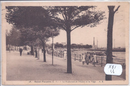 SAINT-NAZAIRE- LE BOULEVARD DE L OCEAN ET LA PLAGE - Saint Nazaire