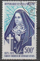 Centrafrique--1973--Ste Thérèse De L'Enfant Jésus N°129 PA Oblitéré - Zentralafrik. Republik