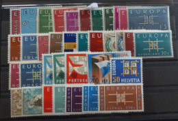 CEPT Jahrgang 1963      MNH ** Postfrisch       #6273 - Lots & Serien