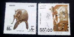 EGYPT -1993 - Airmail Set Of Amenhotep III  & Tut Anch Amon, VF - Posta Aerea