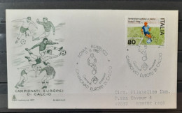 EURO 1980 ITALIA ITALIE SCARCE FDC FOOTBALL FUSSBALL SOCCER CALCIO VOETBAL FOOT FUTEBOL FUTBOL Gardien - Championnat D'Europe (UEFA)