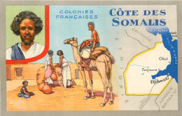 COTES DES SOMALIS , Djibouti , Lion Noir + Descriptif Au Dos , * 289 81 - Somalië