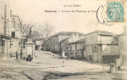 46 , MONTCUQ , Avenue Des Platanes , La Poste PTT , * 292 15 - Montcuq