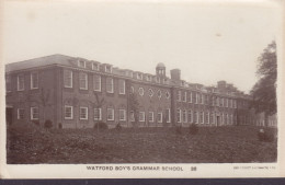 United Kingdom PPC Watford Boy's Grammar School Halifax By Lilywhite Dunkirk Mills, Halifax Echte Real Photo (2 Scans) - Hertfordshire